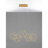 Nova Luce LED viseća svjetiljka aluminijska u zlatnoj boji Nebula – | shoptok.hr