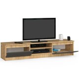 AKORD Tv Omarica, 2 Vrata, Hrast Artisan/Siva, (5000331801) | Shoptok.si