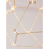 Nova Luce LED viseća svjetiljka aluminijska u zlatnoj boji Nebula – | shoptok.hr