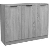  Komoda boja sivog hrasta sonome 90,5x30x70 cm konstruirano drvo | shoptok.hr