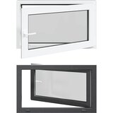  Prozor za podrum RISOR 100 x 70 cm PVC i staklo Antracit | Eponuda.com