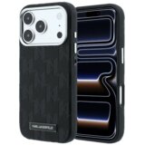  maska karl lagerfeld grained mono resin logo magsafe za iphone 17 pro/ 18 pro crna Cene