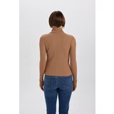 Defacto Fitted Turtleneck Ribbed Sweater | Shoptok.si