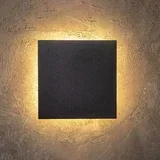 LED zunanja stenska svetilka Colorado (12 W, 180 x 180 x 45 mm, Črna, IP65)