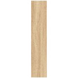  Stenska polica sonoma hrast 90x16x78 cm iverna plošča, (20622147) | Shoptok.si