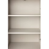 White Label Svetlo siva omarica 70x140x40 cm Funk – | Shoptok.si