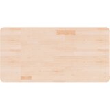  Kupaonska radna ploča 100x50x2,5 cm netretirano masivno drvo | shoptok.hr
