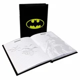DC Comics logo light notebook