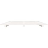  Okvir za krevet bijeli 90 x 200 cm od masivne borovine | shoptok.hr