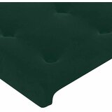  box spring s madracem LED tamnozeleni 90x190 cm baršun | shoptok.hr
