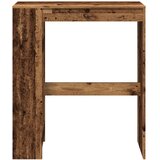  Barski stol s držačima boja staro drvo 90x40x103,5 cm drveni | shoptok.hr