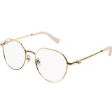 Gucci GG1145O 003 ONE SIZE (54) Zlata/Kristalna Cene