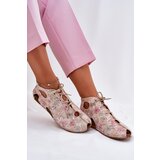 Maciejka Patterned Leather Ankle Boots | Shoptok.si