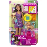 Barbie Posvojitev psa, igralni komplet z dodatki - 1 k.
