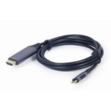 VIDEO adapter kabl Type-C to HDMI, space grey, 1.8 m, 4K 60 Hz, GEMBIRD CC-USB3C-HDMI-01-6 | Eponuda.ba