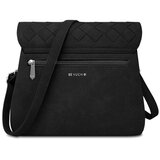 Vuch Crossbody torba Byrsa Intrecciato Black, 20 x 24 cm Slike