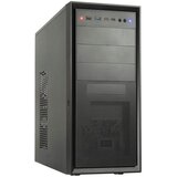 InterTech IT-8862 PLAID midi-ATX črno ohišje | Shoptok.si