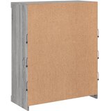  Komoda s LED svjetlima boja sivog hrasta 81x37x100 cm | Eponuda.com