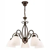 Luster na lancu ADELLE 5xE27/60W/230V