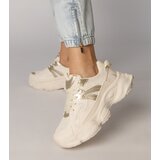 D/CEO White moccasins decorated with rhinestones Kalinta | Shoptok.si