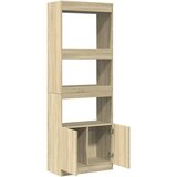  Visoka komoda boja hrasta sonome 63x33x180 cm konstruirano drvo | Eponuda.com
