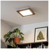 Eglo LED RGBW prigušiva panel za površinsku montažu SALOBRENA-C LED/16W/230V tamno braon + daljinski upravljač | Eponuda.com