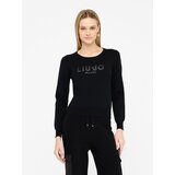 Liu Jo Pulover siva / črna | Shoptok.si