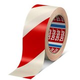 Tesa OZNAČEVALNO - OPOZORILNI TRAK RDEČE - BEL 33M X 50MM | Shoptok.si