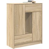  Komoda s ladicama i vratima sonoma hrast 73x31x90 cm | shoptok.hr