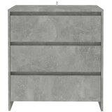  Komoda siva boja betona 70 x 41 x 75 cm od iverice | shoptok.hr