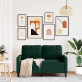  Dvosjed tamnozeleni 120 cm baršunasti | Eponuda.com