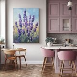  Slikanje šaputanja lavande | Polja puna mirisa | Akrilni detalji | shoptok.hr