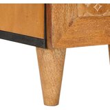 vidaXL Strani šal Svetlo rjava 33,5 x 40 x 75 cm | Shoptok.si