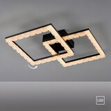 Just LIGHT. 14732-18 - LED plafonsko svetlo GLITRA LED/17,5W/230V crna Slike