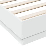  Okvir za krevet bijeli 120 x 200 cm konstruirano drvo | shoptok.hr