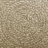  Rug "ZIZUR" Beige Ø 120 cm Juta videz Notranji in zunanji | Shoptok.si
