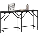  Konzolna stolica Crni hrast 140 x 29 x 75 cm Konstruirano drvo | shoptok.hr