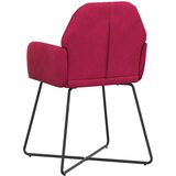  Trpezarijske stolice 2 pcs Baršun Vinska crvena 55 x 50 x 84 cm | shoptok.hr