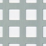 KANTOFLEX Kvadratna perforirana ploča (500 x 250 mm, Debljina: 0,8 mm, Aluminij, Eloksirano) | shoptok.hr