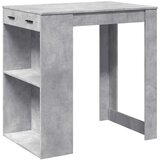 vidaXL Barski stol boja betona 102x70x103,5 cm konstruirano drvo | shoptok.hr