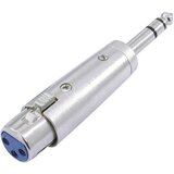 Omnitronic 30226405 XLR adapter [1x XLR vtičnica 3-polna - 1x klinken vtič 6.3 mm (stereo)], (20428074) | Shoptok.si