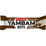 Body Attack YAMBAM Nuts Protein Bar - Brownie White Chocolate Cene
