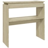  Konzolni stol boja hrasta sonome 80x30x80 cm konstruirano drvo | Eponuda.ba