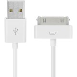 AVIZAR usb kabel apple konektor, 30-pin - bel, (20530555) Cene