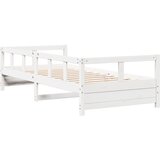  Dnevni krevet bez madraca bijeli 90 x 200 cm masivna borovina | shoptok.hr