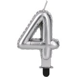  Ballon candle, svećica, srebrna - odaberite broj | Eponuda.com