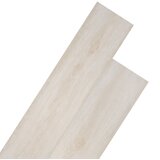 vidaXL PVC talne plošče 5,26 m² 2 mm barva bele hrastovine Cene