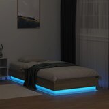  Okvir kreveta s LED svjetlima boja hrasta sonome 90 x 190 cm | shoptok.hr