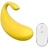 pametno vibrirajuće jaje u obliku banane (žuto)