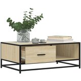 vidaXL Stolić za kavu boja hrasta sonome 90x57x35 cm od drva i metala | shoptok.hr